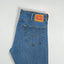 Jeans Levi's 505 a gamba dritta vintage, blu denim | Abbigliamento da lavoro classico anni 2000