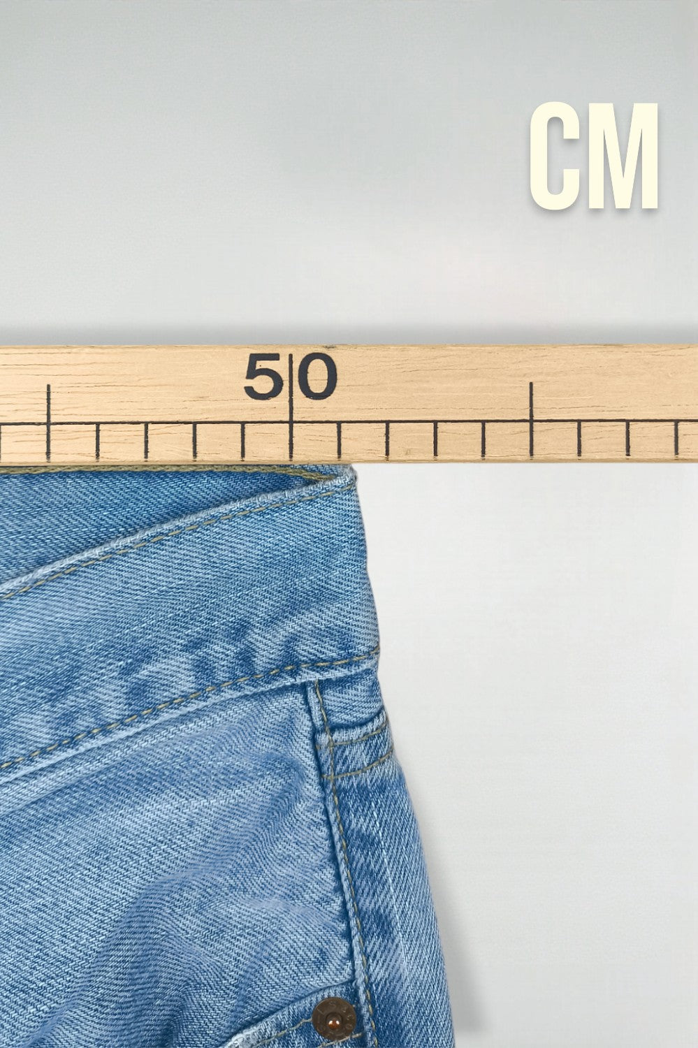 Jeans Levi's 505 a gamba dritta vintage, blu chiaro | Pantaloni in denim anni '90