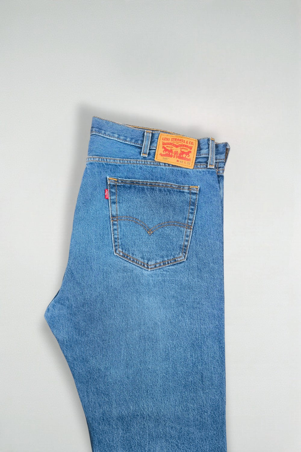 Jeans Levi's 505 Straight Leg di seconda mano, blu | Denim classico