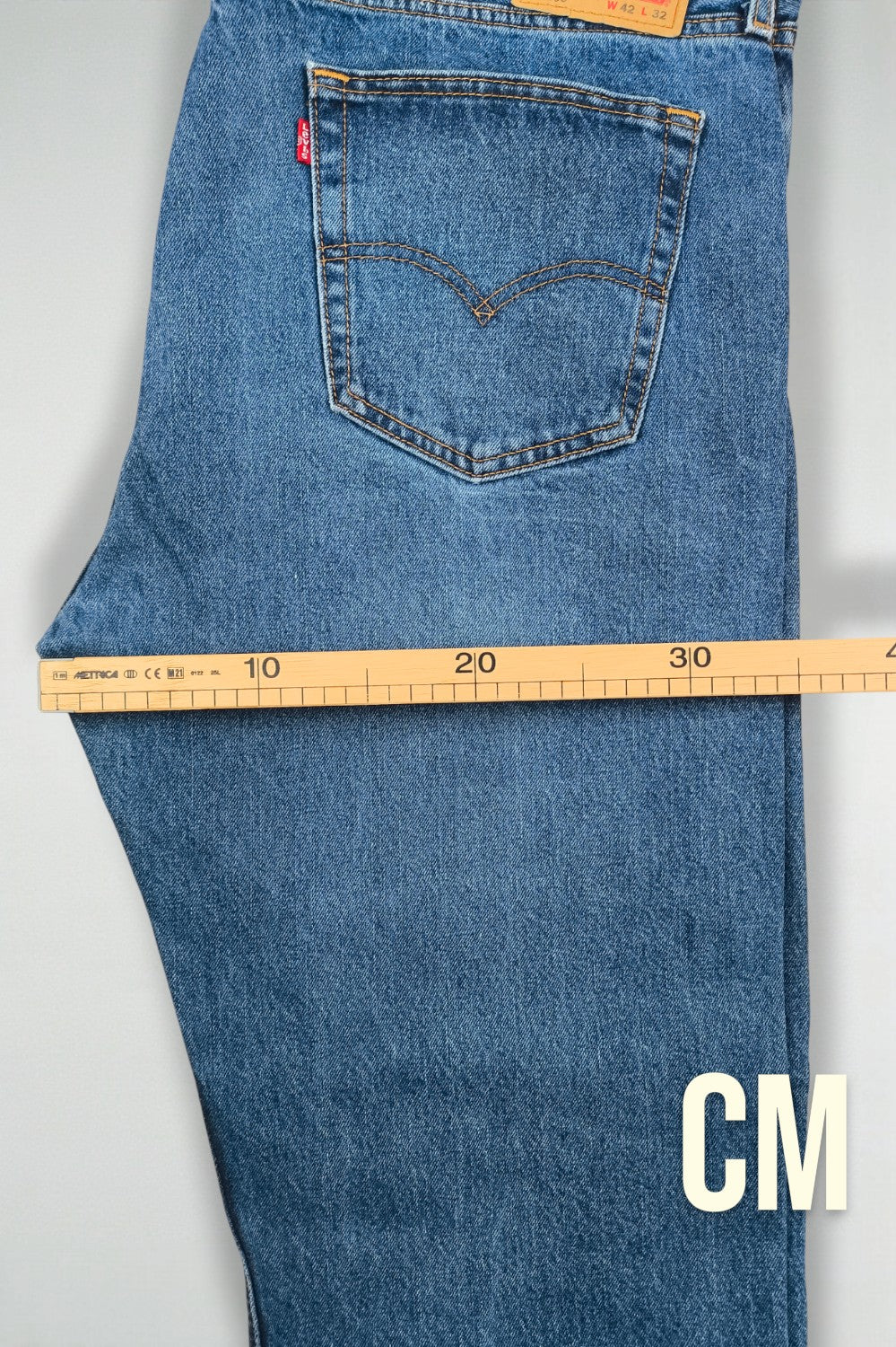 Jeans Levi's 505 Straight Leg di seconda mano, blu | Denim classico