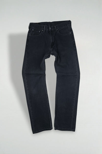 Jeans Levi's 505 a gamba dritta vintage neri | Denim classico anni 2000