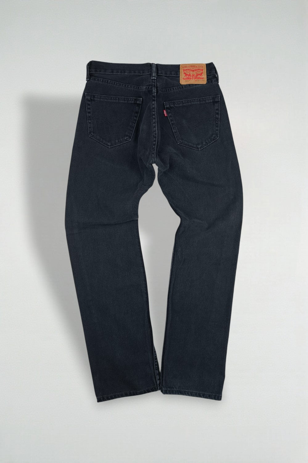 Jeans Levi's 505 a gamba dritta vintage neri | Denim classico anni 2000