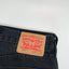 Jeans Levi's 505 a gamba dritta vintage neri | Denim classico anni 2000