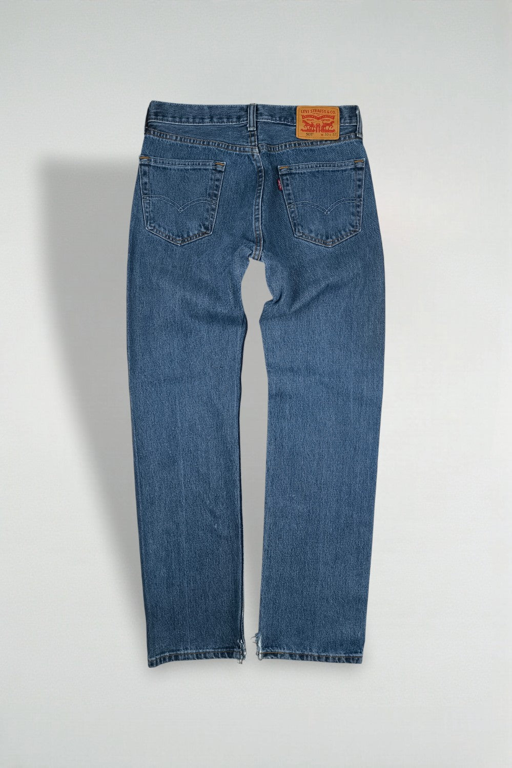 Vintage Levi’s 505 Straight Leg Jeans Blue | 2000s Denim