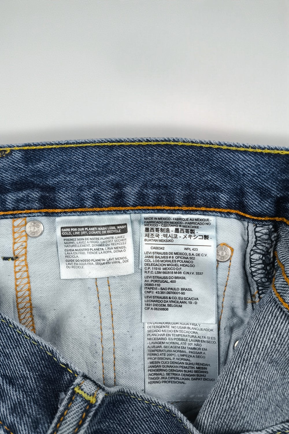 Vintage Levi’s 505 Straight Leg Jeans Blue | 2000s Denim