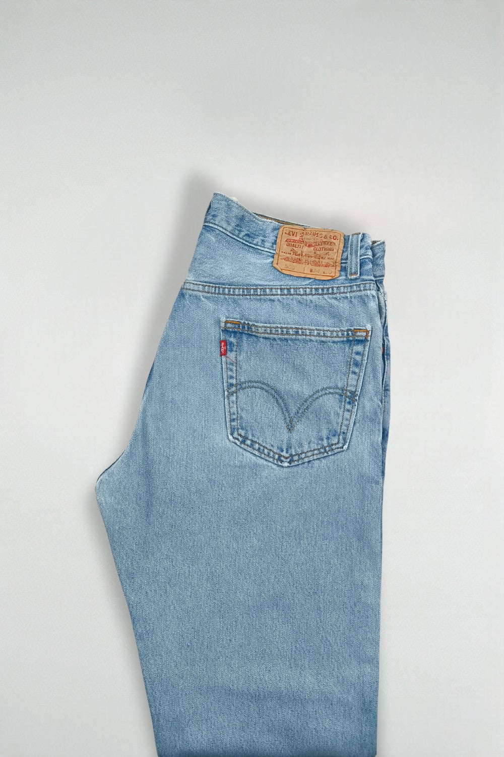 Jeans Levi's 505 Regular Fit vintage, blu chiaro | Pantaloni in denim anni '90