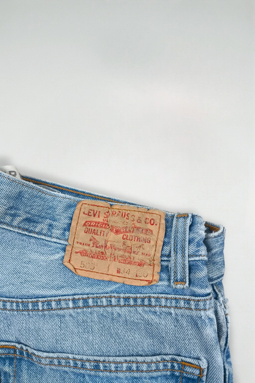 Jeans Levi's 505 Regular Fit vintage, blu chiaro | Pantaloni in denim anni '90