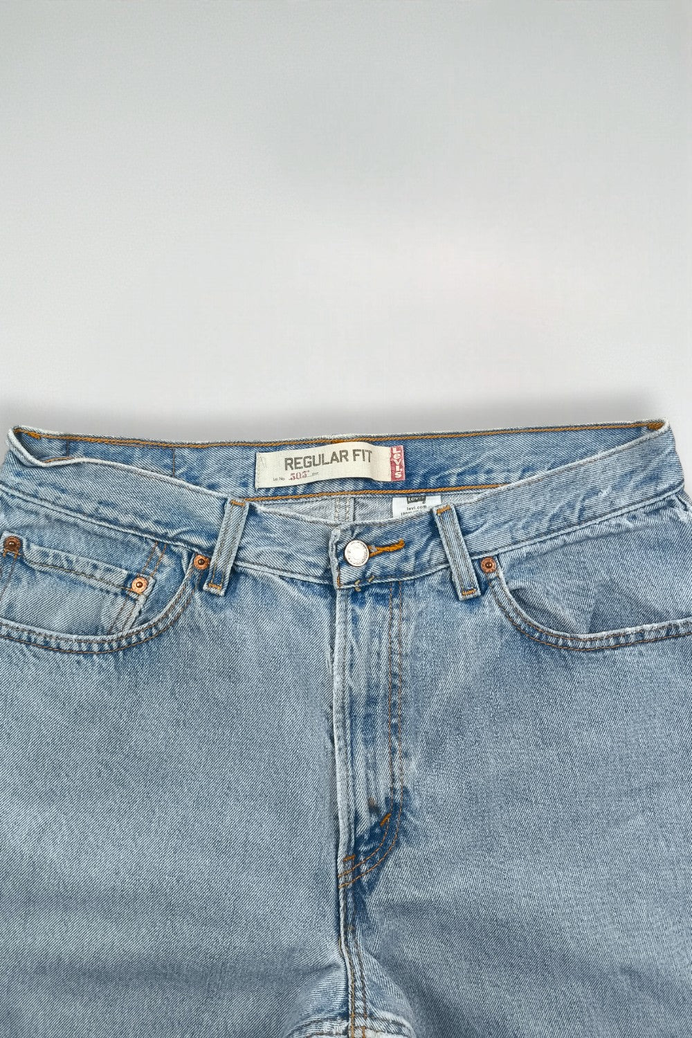 Jeans Levi's 505 Regular Fit vintage, blu chiaro | Pantaloni in denim anni '90