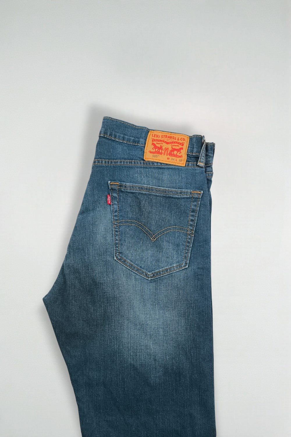 Vintage Levi’s 505 Straight Leg Jeans Blue | 2000s Denim Pants