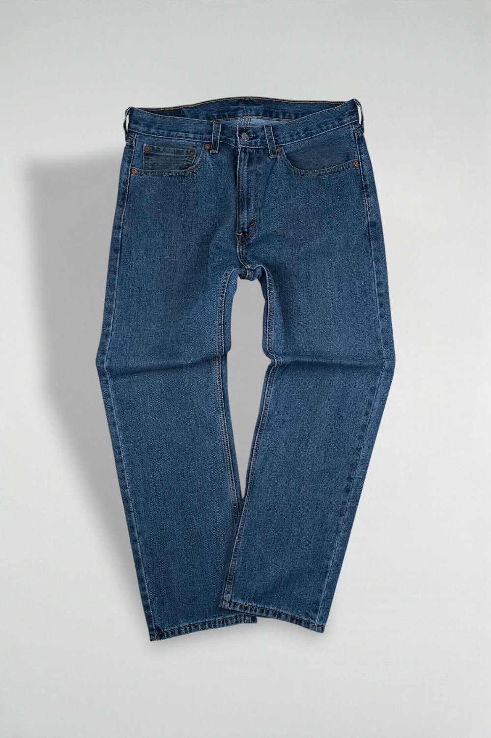 Jeans Levi's 505 a gamba dritta blu vintage | Pantaloni in denim anni 2000