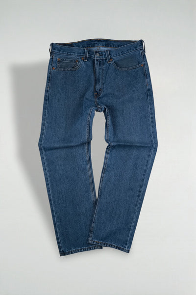 Jeans Levi's 505 a gamba dritta blu vintage | Pantaloni in denim anni 2000