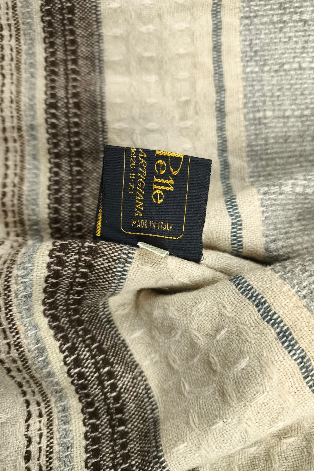 Giacca da pompiere in vera pelle vintage Caravaggi marrone | Capispalla italiani