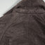 Giacca da pompiere vintage in vera pelle con cappuccio, marrone scuro | Capispalla utility anni '90