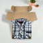 Camicia a maniche corte vintage Harley-Davidson a quadri, nera e bianca | Abbigliamento da lavoro per motociclisti Y2K