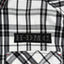 Camicia a maniche corte vintage Harley-Davidson a quadri, nera e bianca | Abbigliamento da lavoro per motociclisti Y2K