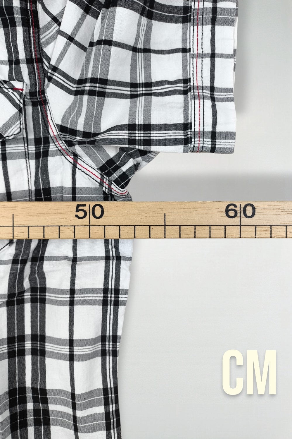Camicia a maniche corte vintage Harley-Davidson a quadri, nera e bianca | Abbigliamento da lavoro per motociclisti Y2K