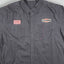 Camicia da lavoro vintage Harley-Davidson HDMC Loud &amp; Proud grigia | Abbigliamento da motociclista anni 2000