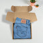 Jeans Levi's 505 a gamba dritta blu vintage | Pantaloni in denim anni 2000