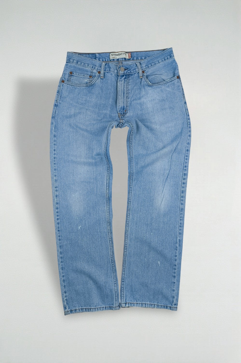 Jeans Levi's 505 a gamba dritta blu vintage | Pantaloni in denim anni 2000