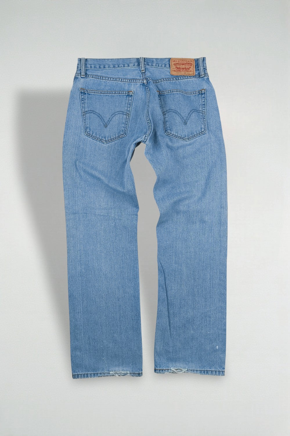 Jeans Levi's 505 a gamba dritta blu vintage | Pantaloni in denim anni 2000