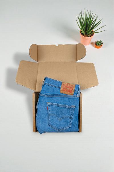 Jeans Levi's 511 Slim Fit di seconda mano, blu | Denim elasticizzato moderno