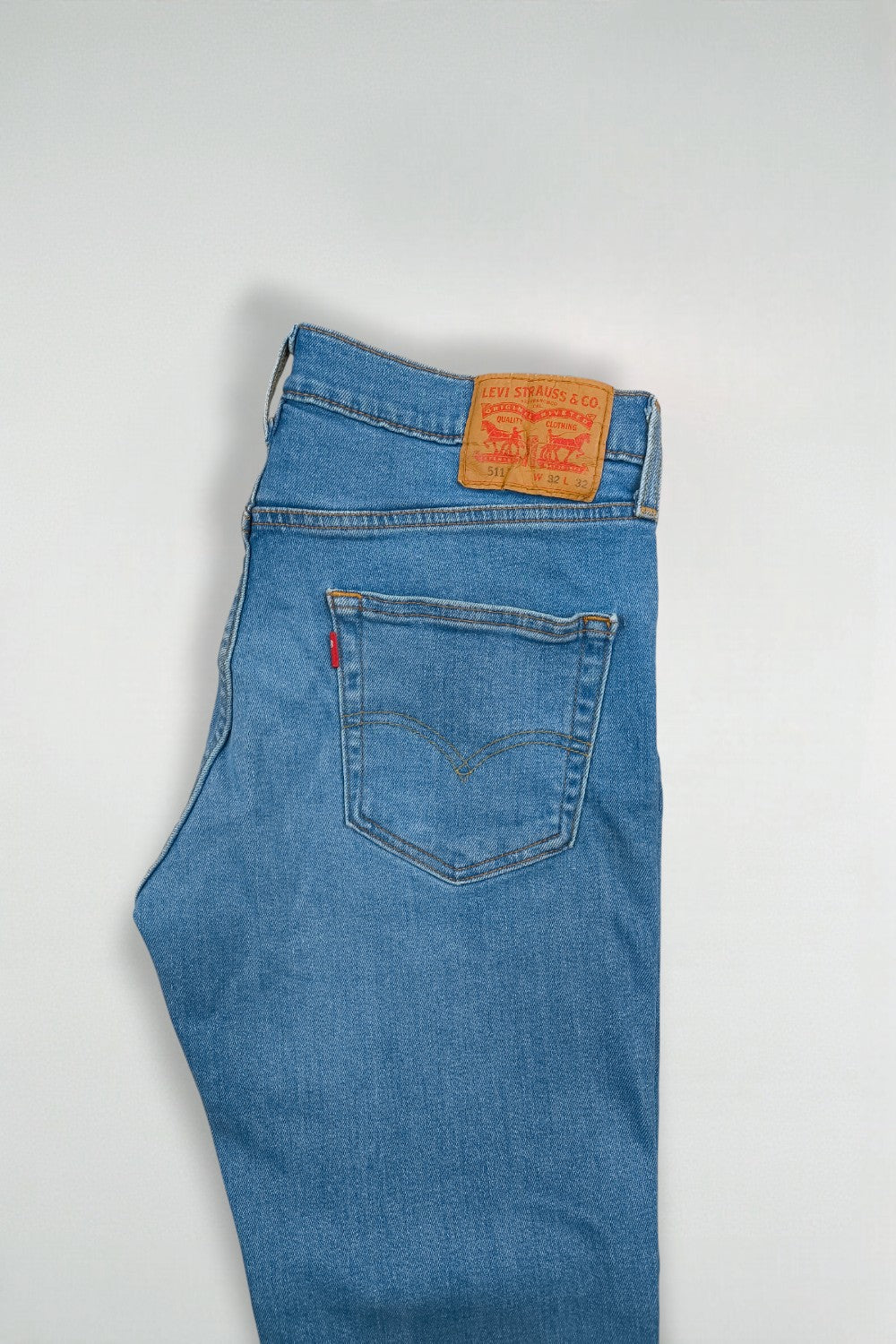 Jeans Levi's 511 Slim Fit di seconda mano, blu | Denim elasticizzato moderno