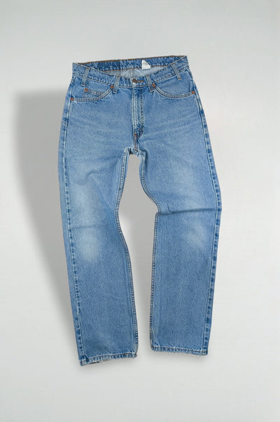 Jeans Levi's 505 Regular Fit a gamba dritta vintage blu | Pantaloni in denim anni '90