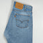 Jeans Levi's 505 Regular Fit a gamba dritta vintage blu | Pantaloni in denim anni '90