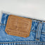 Jeans Levi's 505 Regular Fit a gamba dritta vintage blu | Pantaloni in denim anni '90