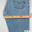 Jeans Levi's 505 Regular Fit a gamba dritta vintage blu | Pantaloni in denim anni '90