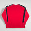 Maglia a maniche lunghe vintage Lee Sport Wisconsin Badgers rossa | Abbigliamento NCAA anni 2000