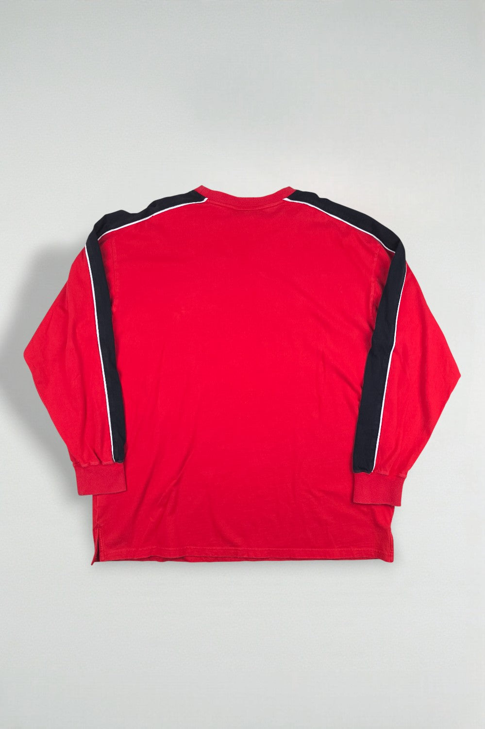 Maglia a maniche lunghe vintage Lee Sport Wisconsin Badgers rossa | Abbigliamento NCAA anni 2000
