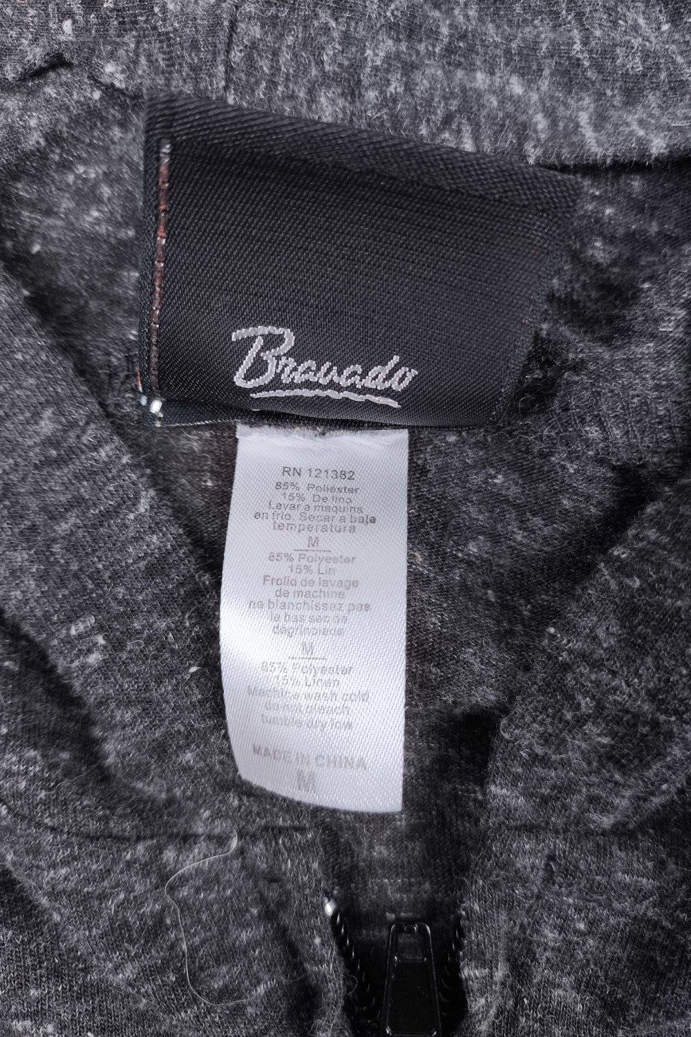 Felpa con cappuccio e zip grafica Harley-Davidson vintage grigio scuro | Felpa da motociclista Y2K