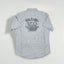 Camicia a maniche corte vintage Harley-Davidson grigia | Abbigliamento da lavoro Y2K
