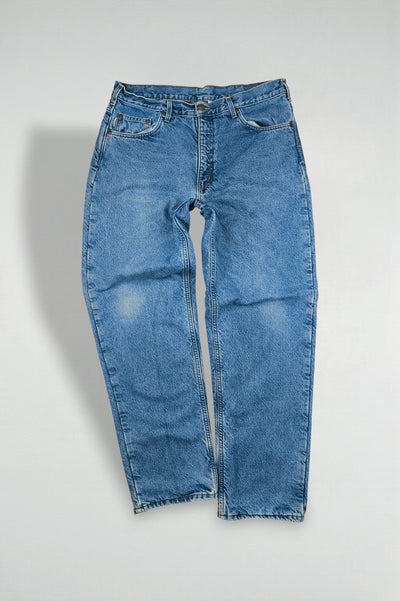 Jeans Carhartt Vintage in denim blu | Pantaloni da lavoro realizzati negli USA