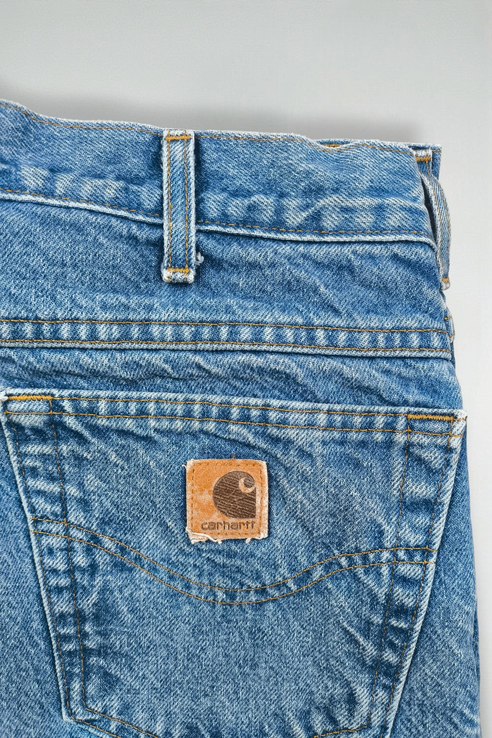 Vintage Carhartt Denim Jeans Blue | USA-Made Workwear Pants