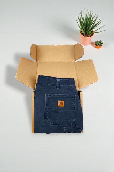 Pantaloni da lavoro Carhartt vintage blu navy | Pantaloni da lavoro utility anni 2000