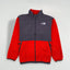 Giacca in pile vintage The North Face Polartec Denali, rosso/carbone | Abbigliamento outdoor Y2K