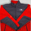 Giacca in pile vintage The North Face Polartec Denali, rosso/carbone | Abbigliamento outdoor Y2K