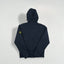 Giacca con cappuccio Stone Island Soft Shell di seconda mano, colore blu navy | Capispalla tecnici