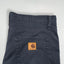 Pantaloni vintage Carhartt WIP Rebel blu scuro | Pantaloni da lavoro slim dritti