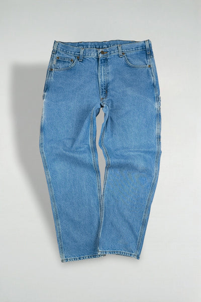 Jeans da lavoro Carhartt B17 Relaxed Fit Vintage Blu | Denim Utility anni 2000