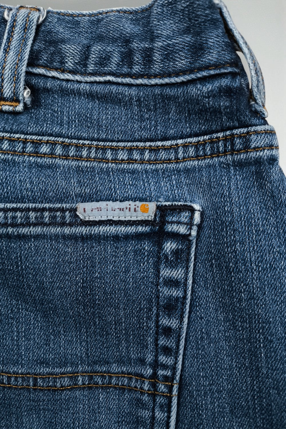 Jeans Carhartt Original Fit di seconda mano, modello dritto, blu | Modern Workwear Denim