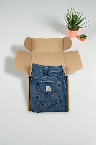 Jeans Carhartt Relaxed Fit Vintage Blu | Abbigliamento da lavoro anni 2000