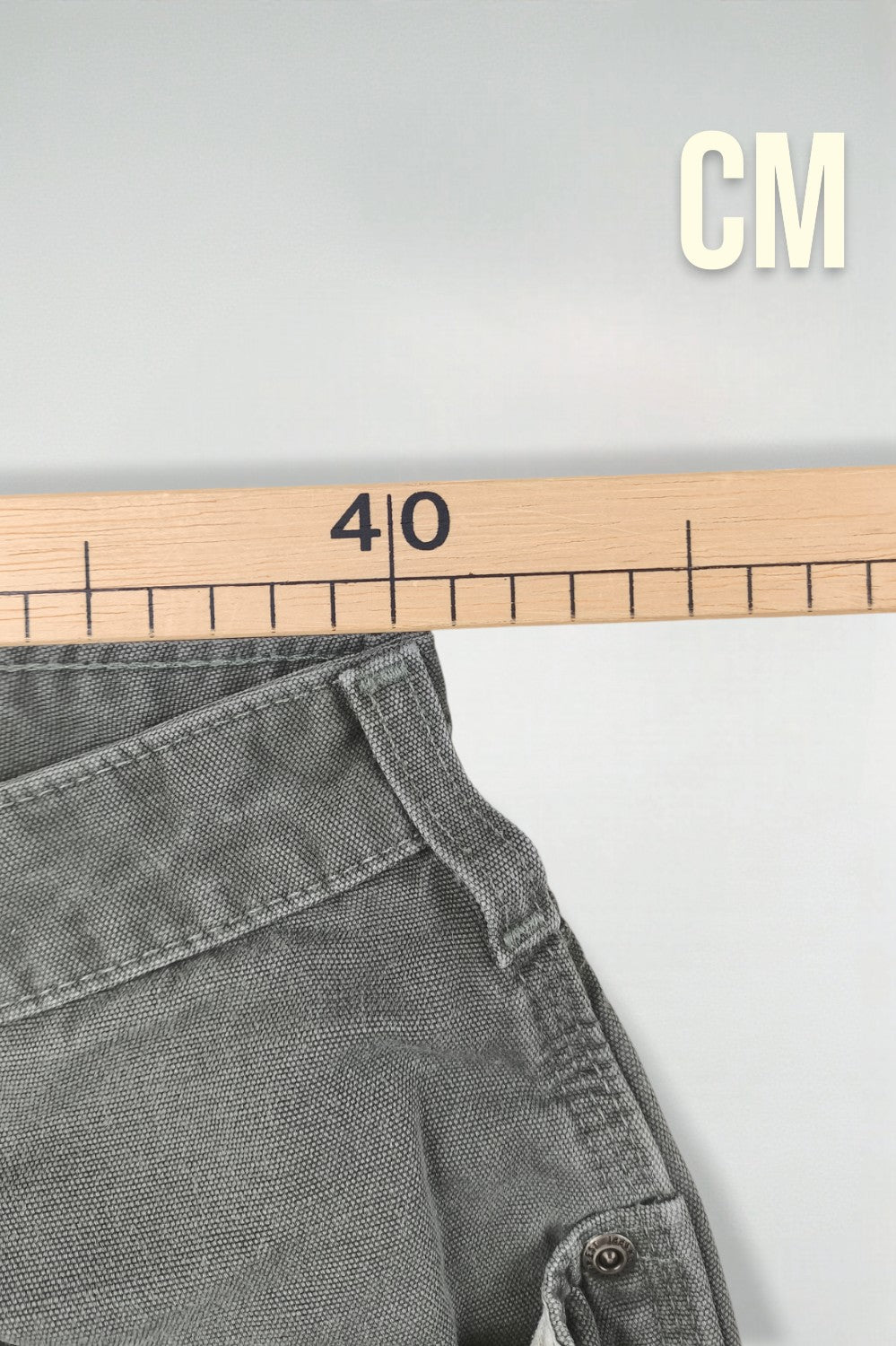 Pantaloni da lavoro Carhartt vintage grigi/verdi | Pantaloni utility anni 2000