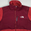Giacca vintage in pile Polartec Denali The North Face, rosso bordeaux | Abbigliamento outdoor anni 2000