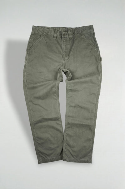 Pantaloni da lavoro Carhartt Utility vintage verde oliva | Pantaloni da lavoro anni 2000