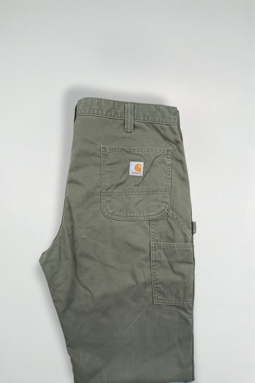 Pantaloni da lavoro Carhartt Utility vintage verde oliva | Pantaloni da lavoro anni 2000