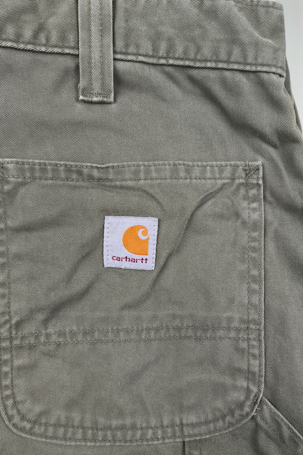 Pantaloni da lavoro Carhartt Utility vintage verde oliva | Pantaloni da lavoro anni 2000