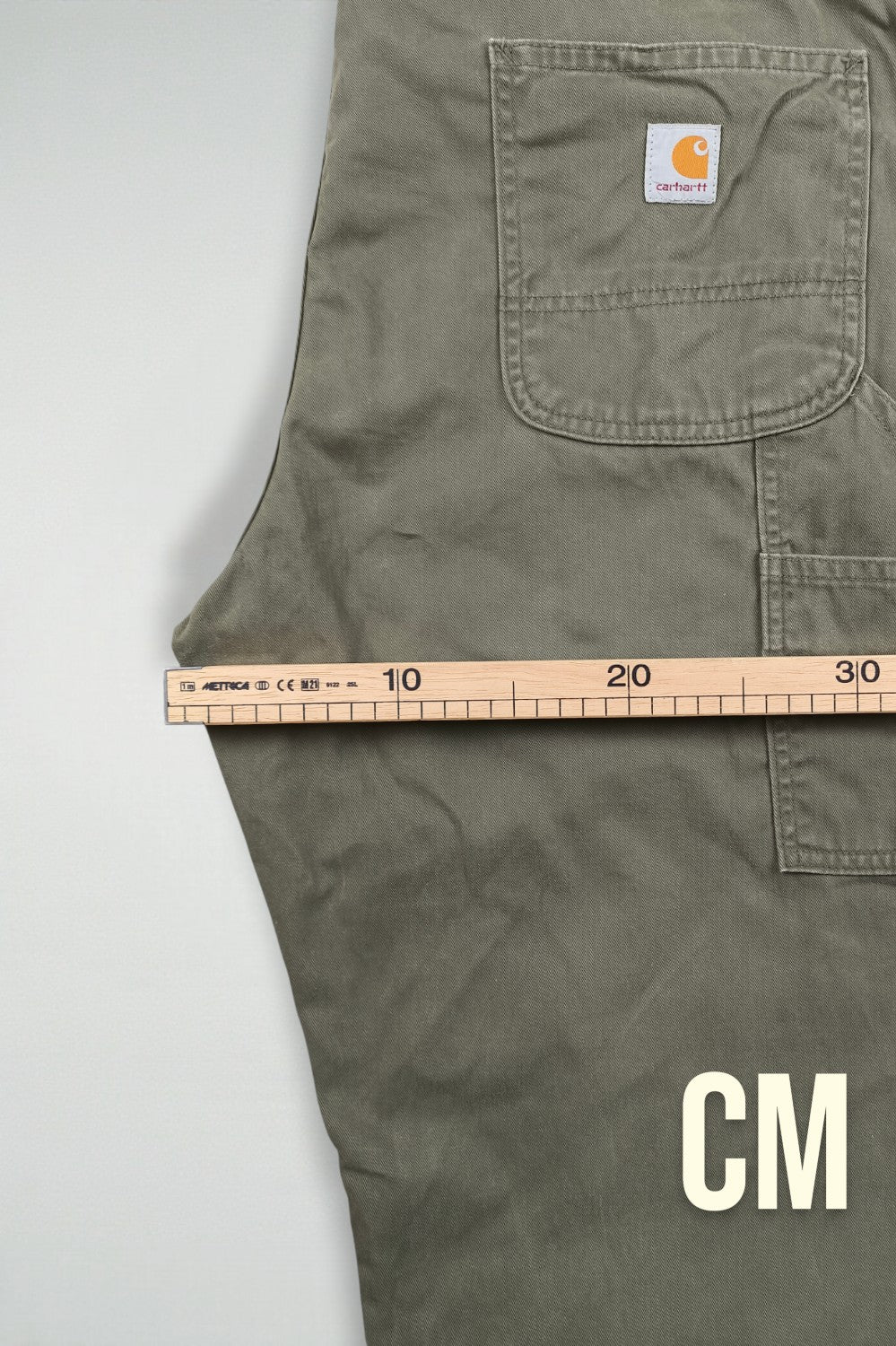 Pantaloni da lavoro Carhartt Utility vintage verde oliva | Pantaloni da lavoro anni 2000